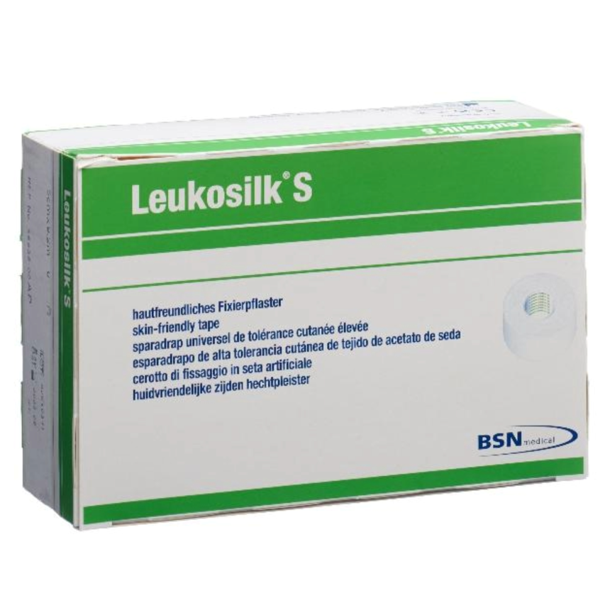 Leukosilk S 5.0cmx9.2m - 6 Stk.