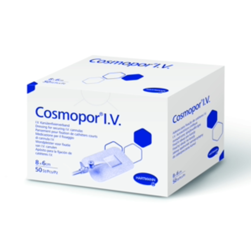 Cosmopor&amp;#174; I.V. sterile, confezionato singolarmente 6 x 8 cm