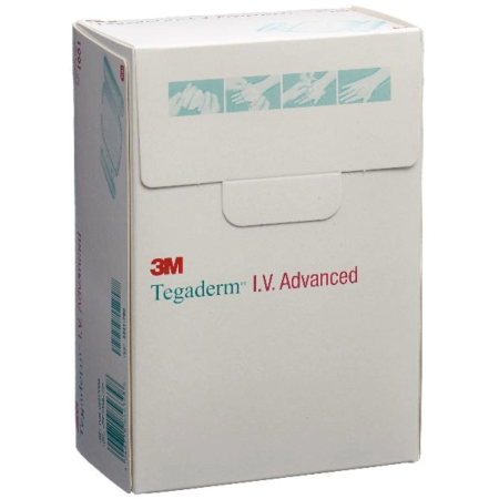 3M Tegaderm I.V. Advanced Kan&#252;lenpflaster 7x8cm / 100 Stk.