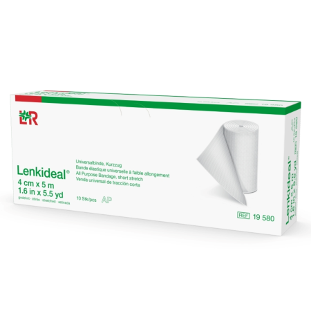 Lenkideal Fixierverband weiss 4cm x 5m / 10 Stk.