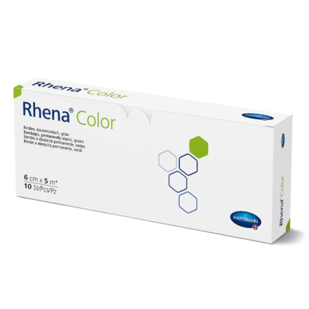 Mittelzugbinde Rhena Color blau, 6cmx5m - 10 Stk.