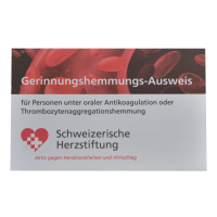 Gerinnungshemmungs-Ausweis f&amp;#252;rs Portemonnaie, DE / 1 Stk.